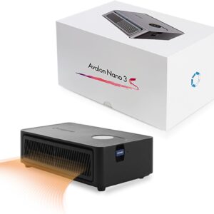 New Canaan Avalon Nano 3S BTC Miner - 6 TH/s 140W Bitcoin ASIC Miner - Quiet with Canaan Original Power Supply - Supports Solo Mining & Stake Pool for Office and Home Use US Spot (White)